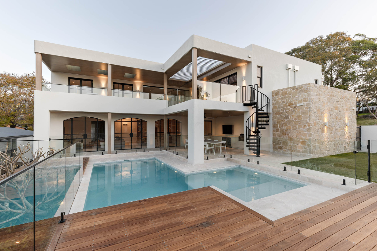 Luxury smart home designed with integrated home automation in Sydney