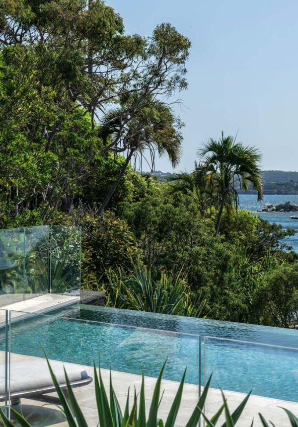 beautiful infinity pool overlooking the ocean